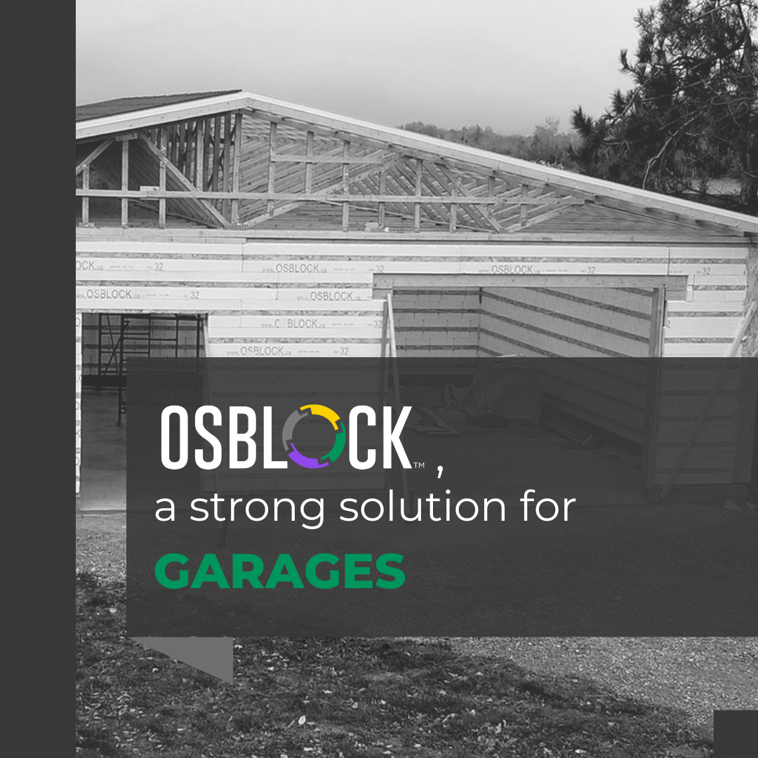 OSBLOCK™ a strong solution to build garages