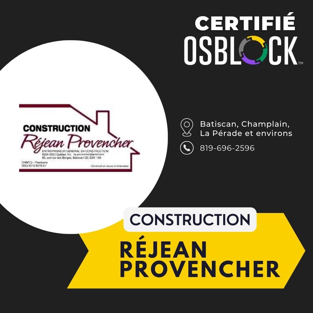 Construction Réjean Provencher